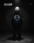 Hoodie Rayé Event Horizon