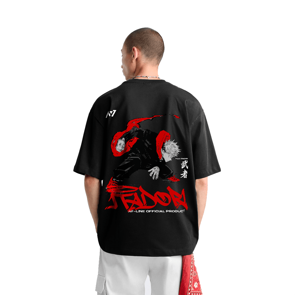 T-shirt Streetwear Black Flash