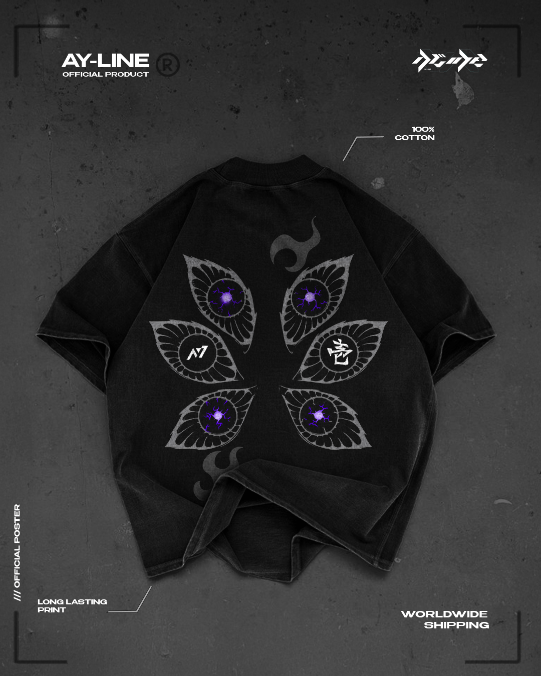 T-shirt Streetwear Six Eyes