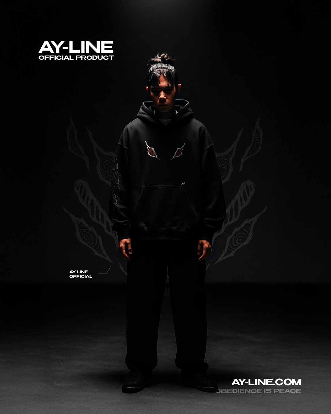 Hoodie Streetwear Red Eyes