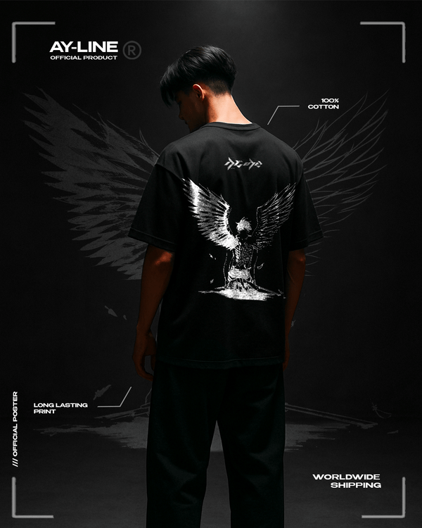 T-shirt Streetwear Wings of Destruction
