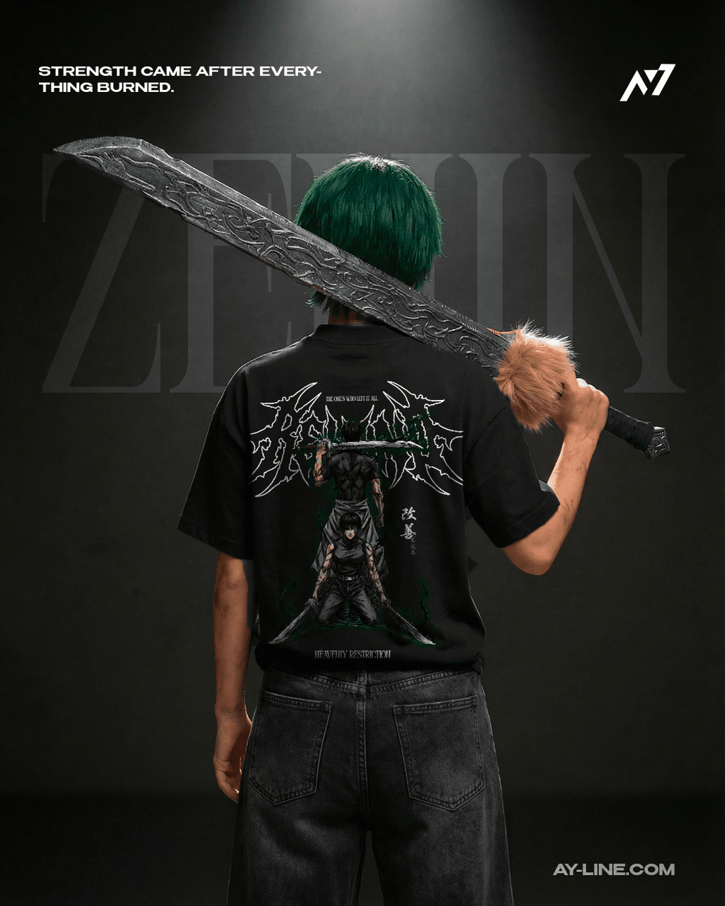 T-shirt Streetwear Heavenly Restriction Heavyweight