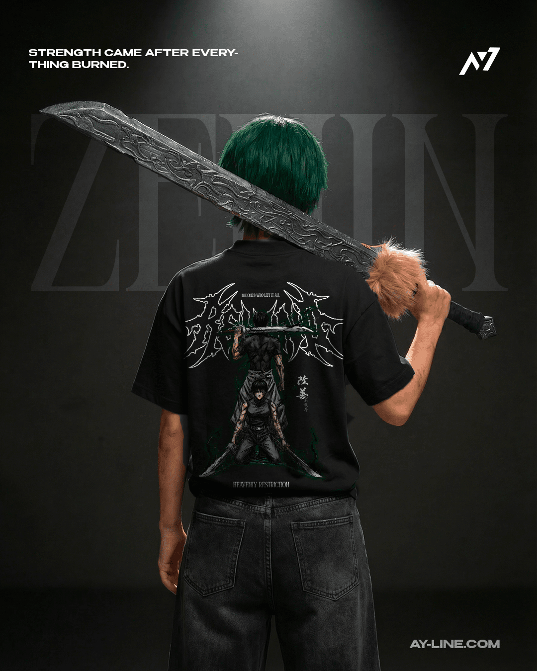T-shirt Streetwear Heavenly Restriction Heavyweight