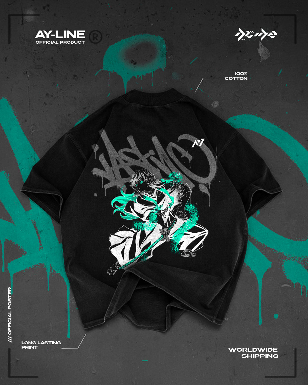 T-shirt Streetwear Silent Mist
