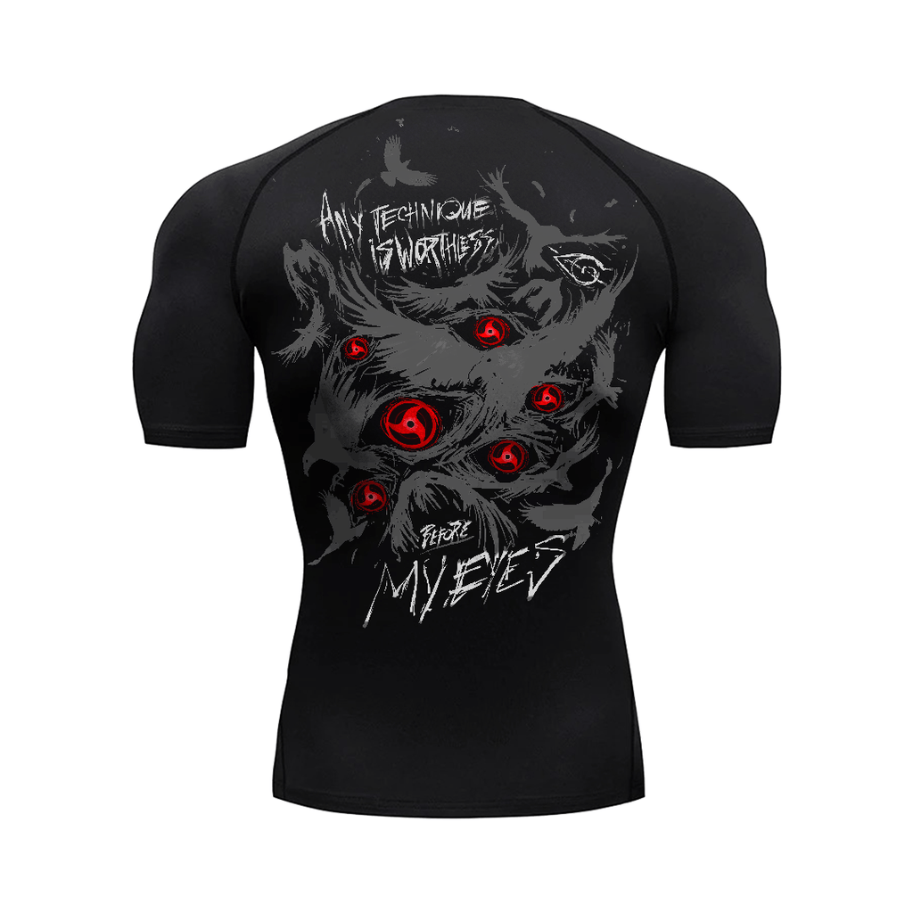 T-shirt de compression Dark Raven 2.0 Noir