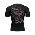 T-shirt de compression Dark Raven 2.0 Noir