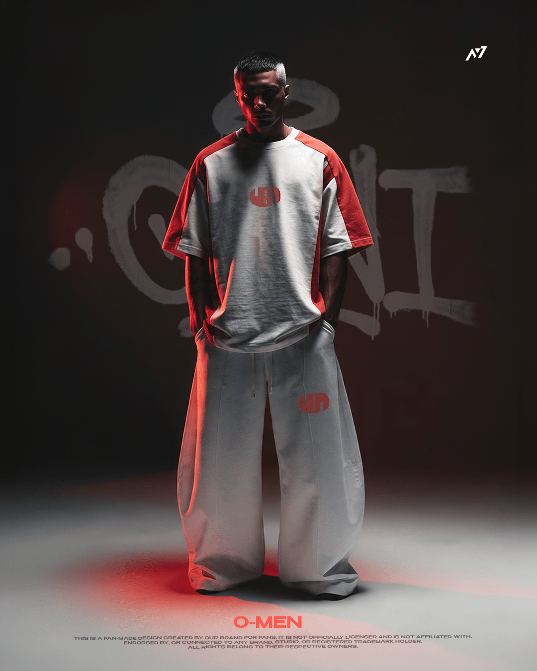 T-shirt Streetwear O-Men