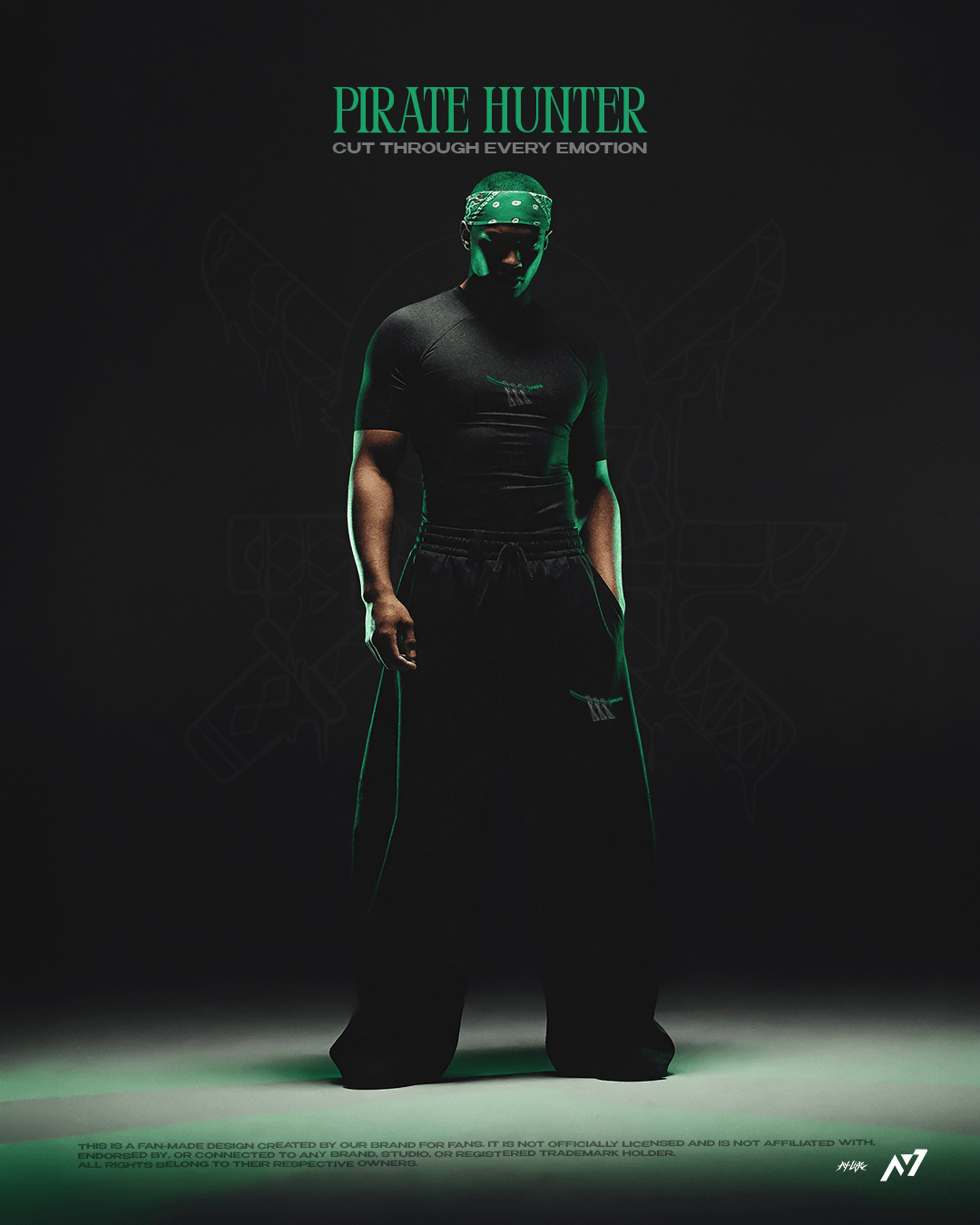 T-shirt de compression Pirate Hunter