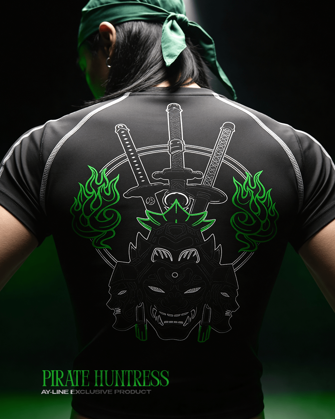 T-shirt de compression Pirate Huntress
