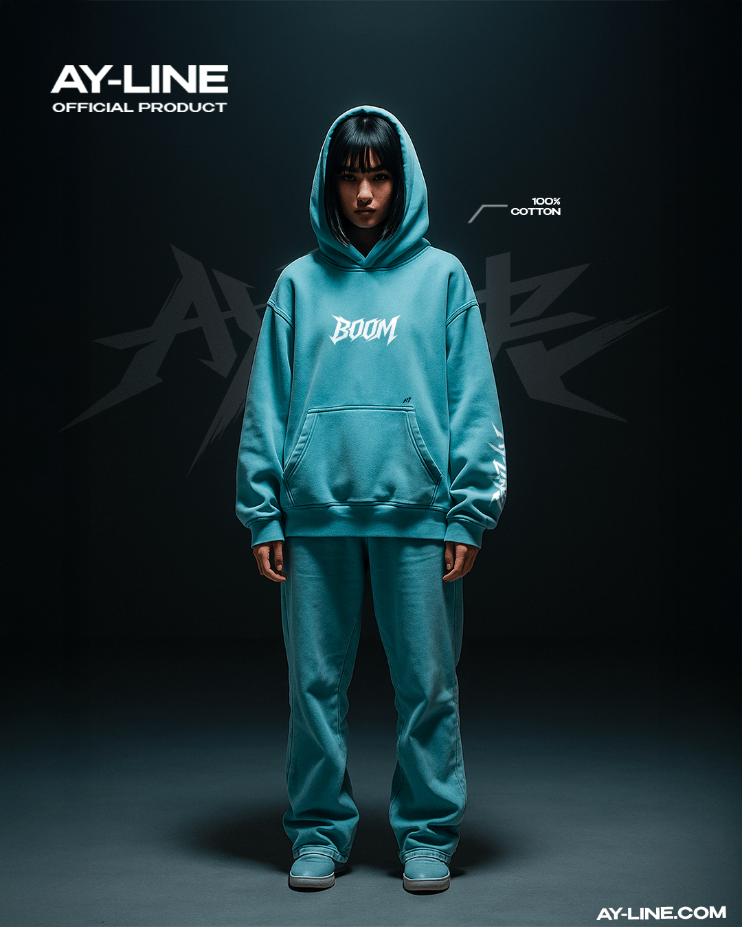 Hoodie Streetwear Depth Délavé