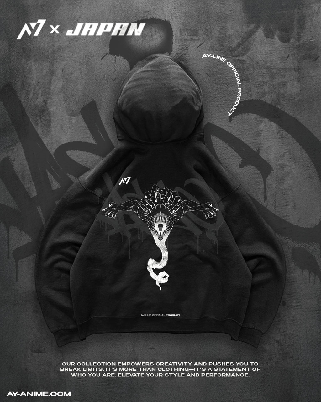 Hoodie Streetwear LOVE.