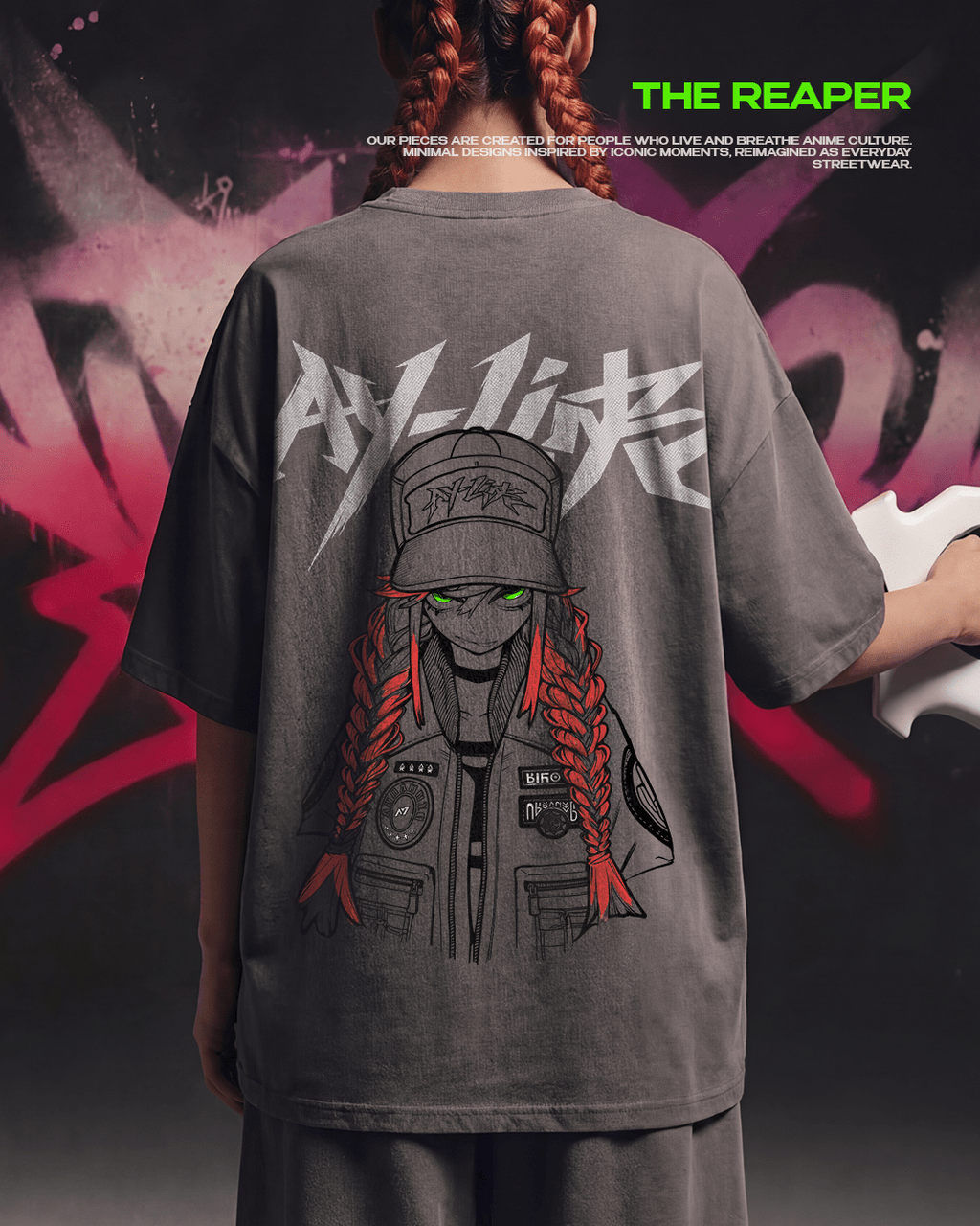 T-shirt Streetwear The Reaper
