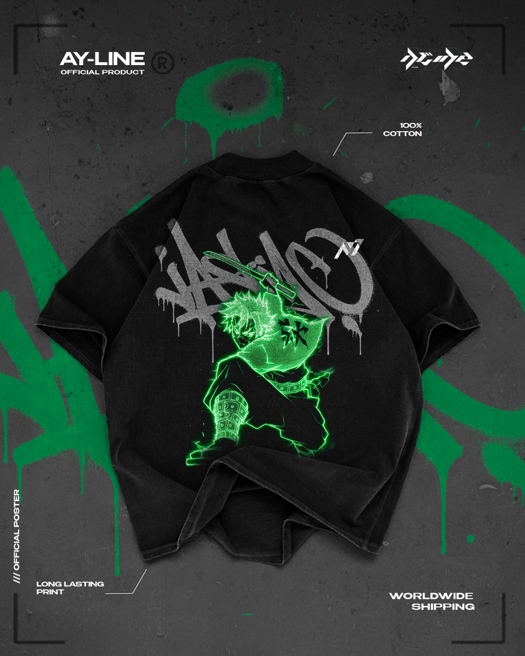 T-shirt Streetwear Cut Through