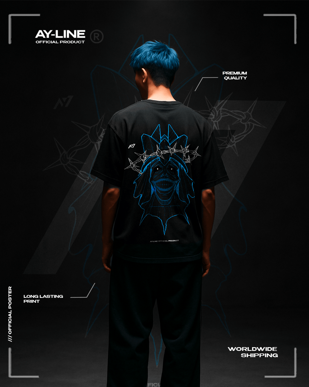T-shirt Streetwear Statue of God