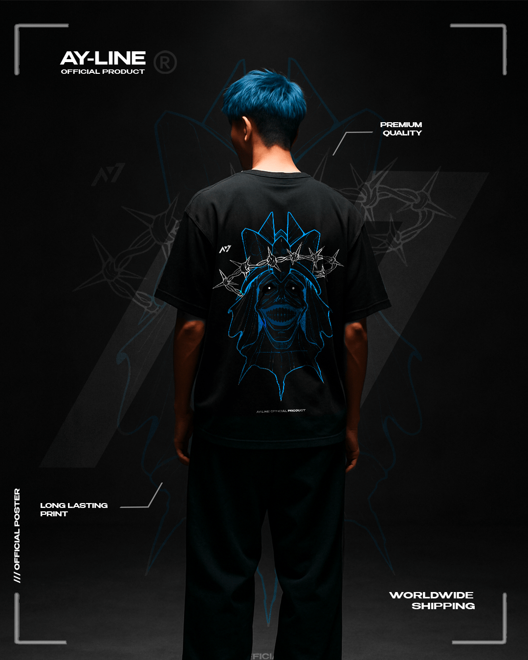 T-shirt Streetwear Statue of God