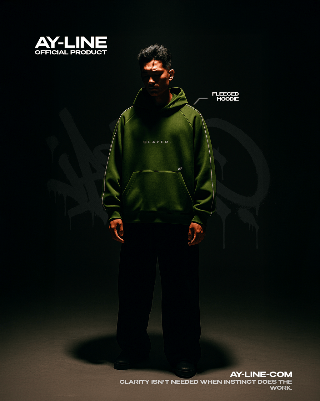 Hoodie Streetwear Rayé Stone Hashira