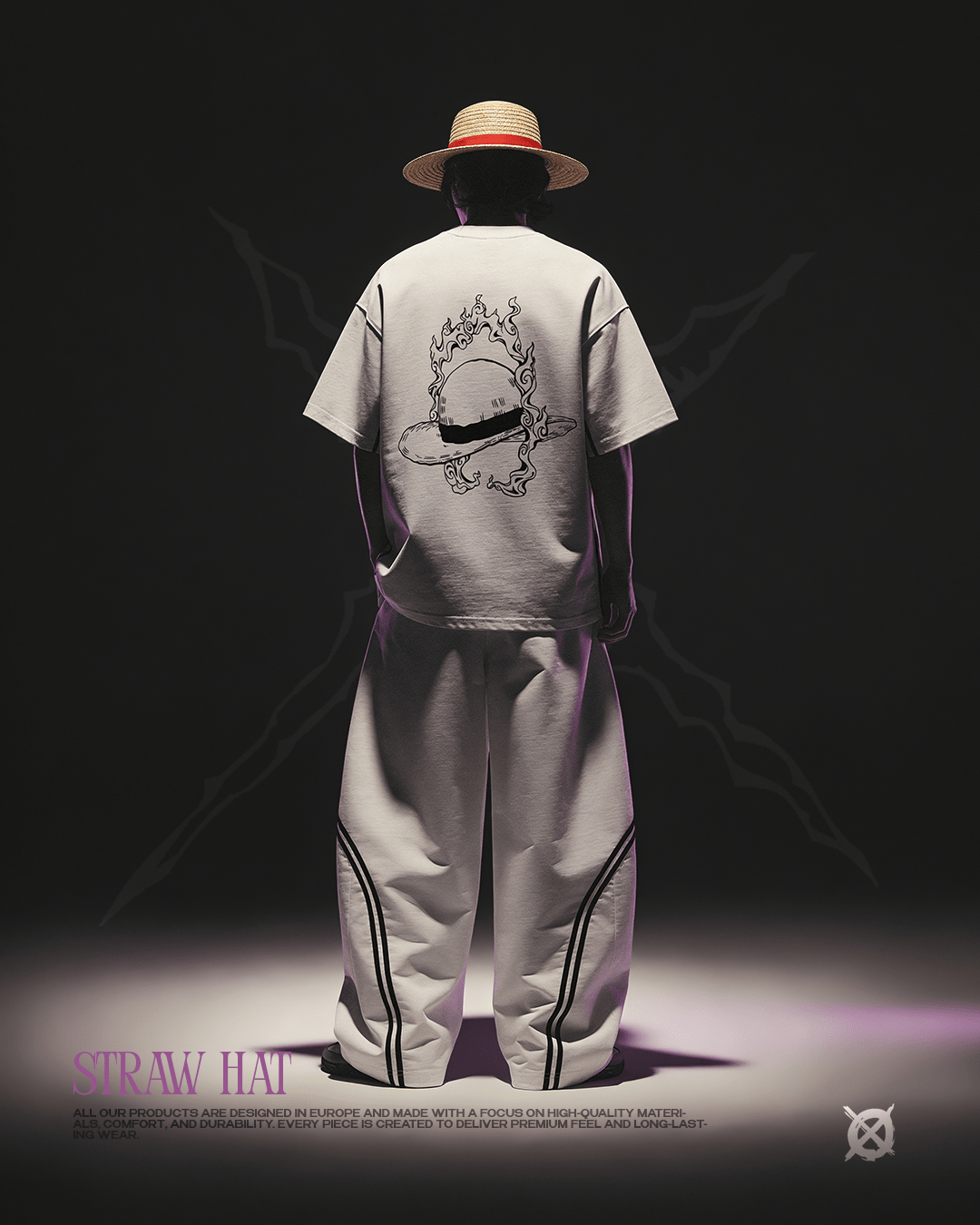 T-shirt Streetwear Straw Hat