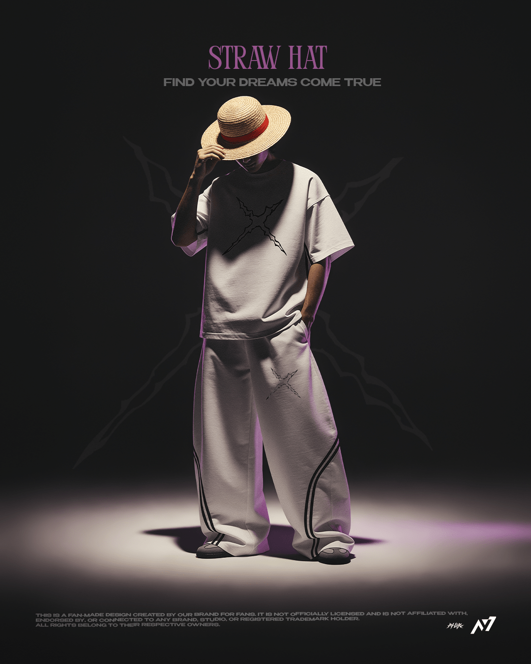 T-shirt Streetwear Straw Hat