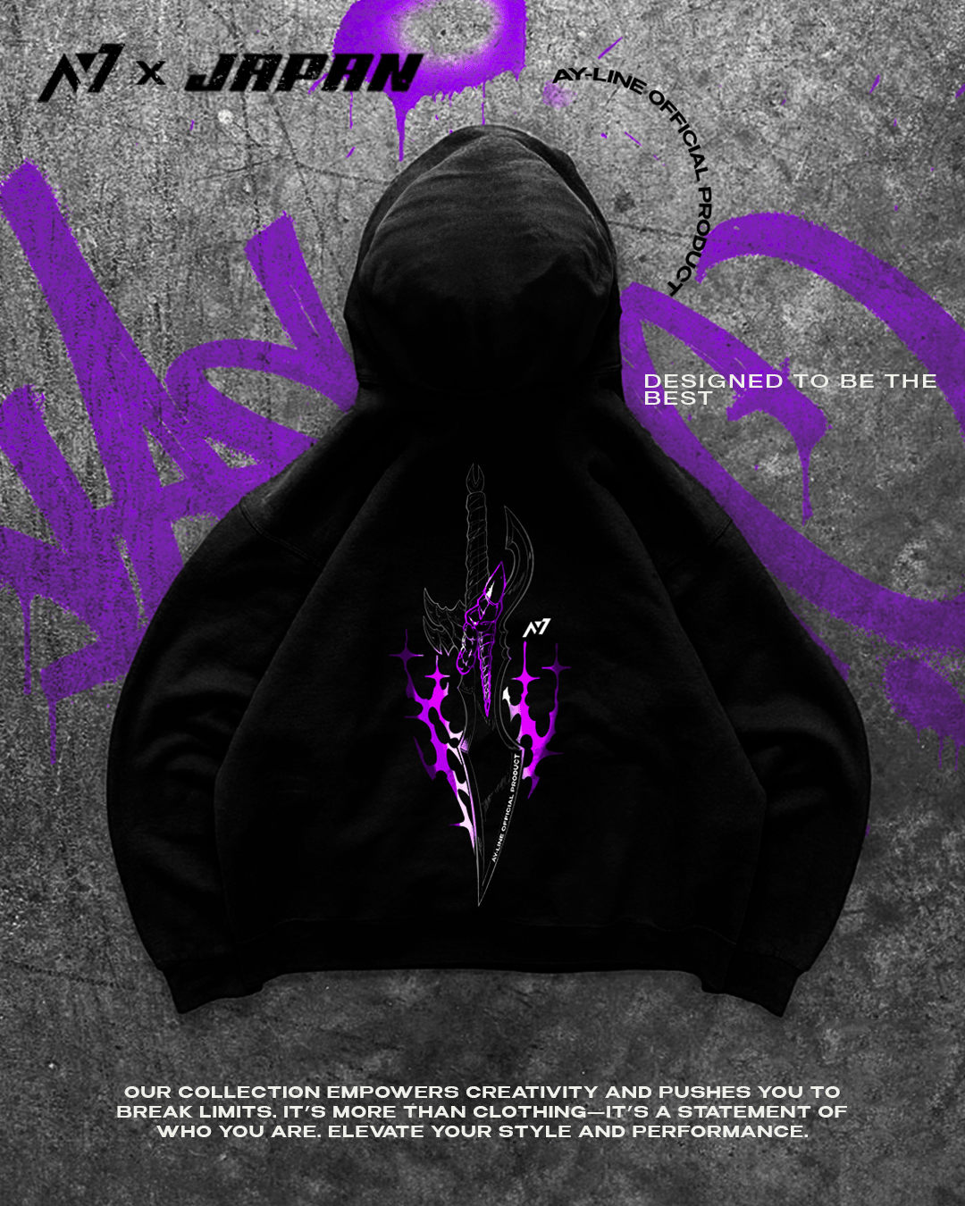 Hoodie Streetwear Kasaka's Venom Fang