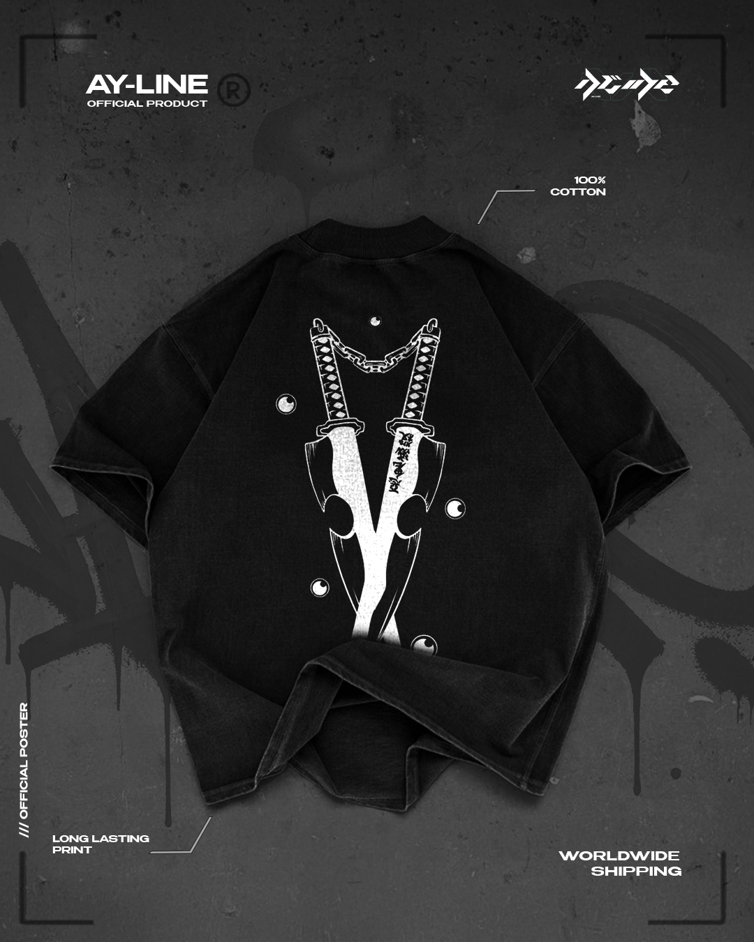T-shirt Streetwear Blade Symphony