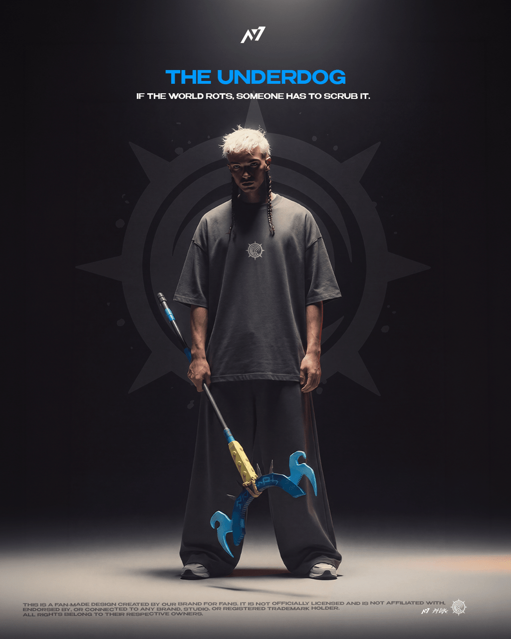 T-shirt Streetwear The Underdog