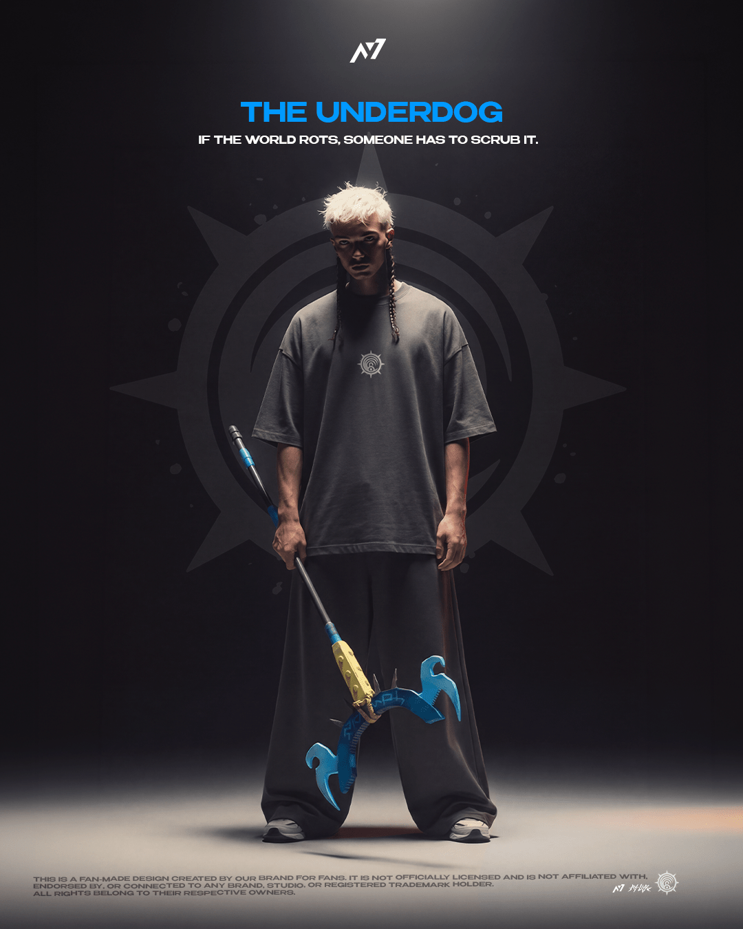 T-shirt Streetwear The Underdog