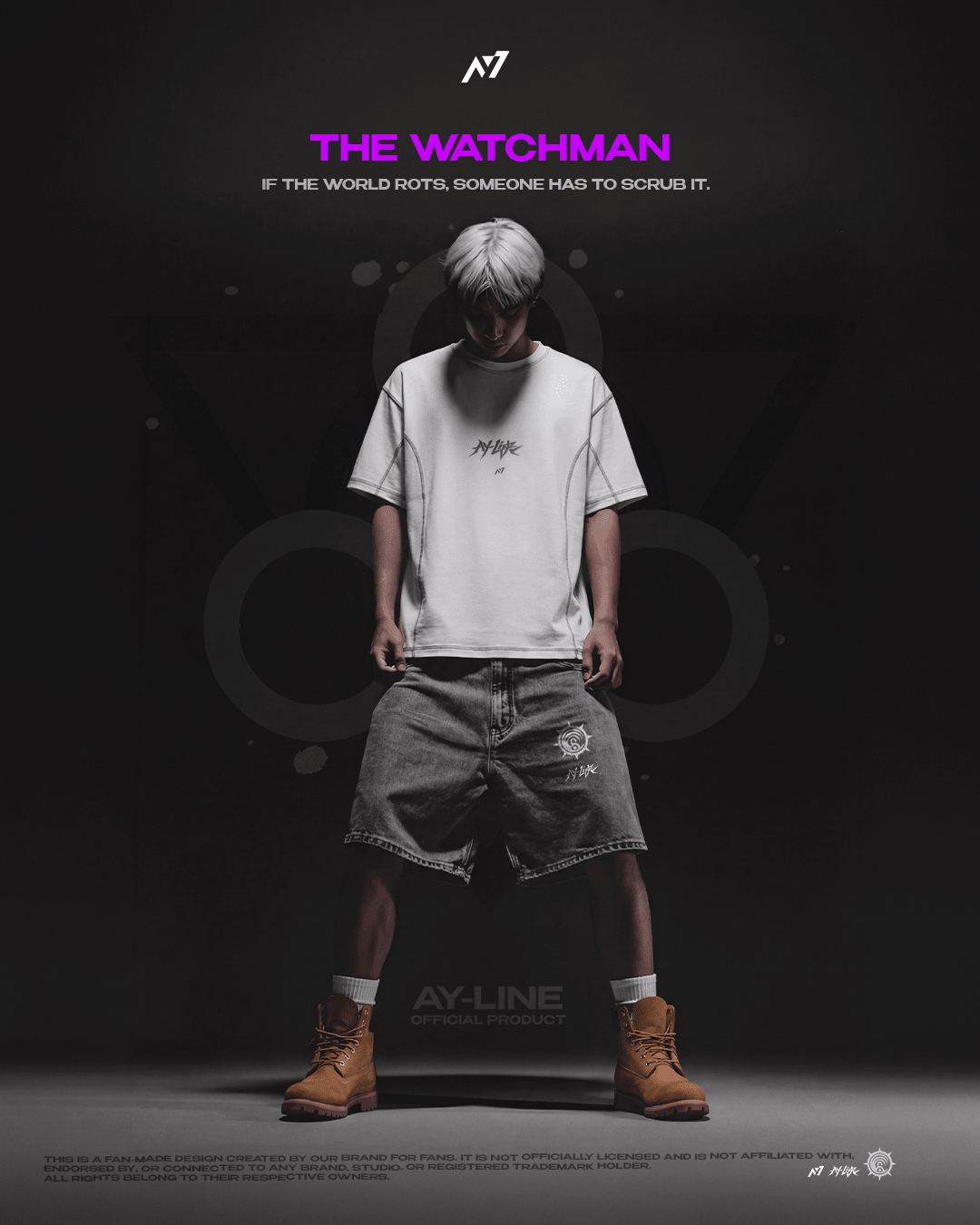 T-shirt Streetwear The Watchman