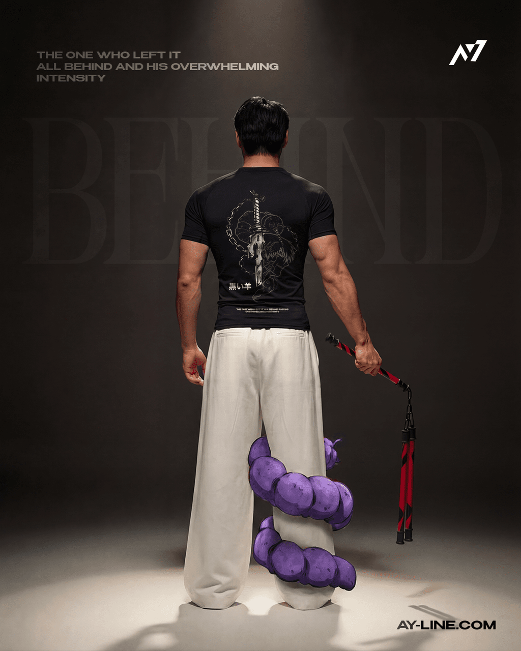 T-shirt de compression BEHIND
