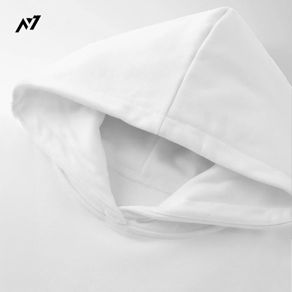 Hoodie Streetwear Cycle of Despair Blanc