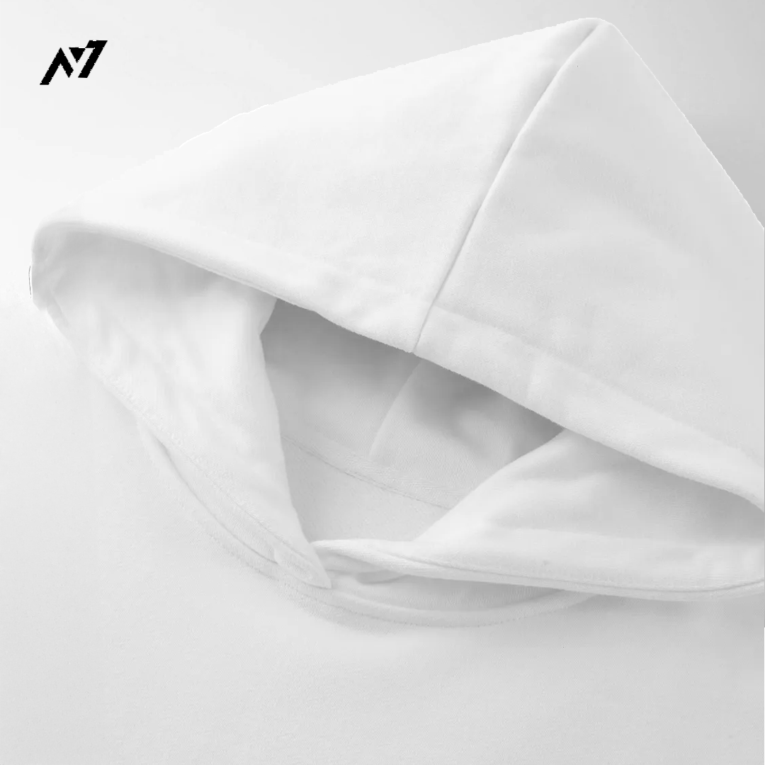 Hoodie Streetwear Cycle of Despair Blanc