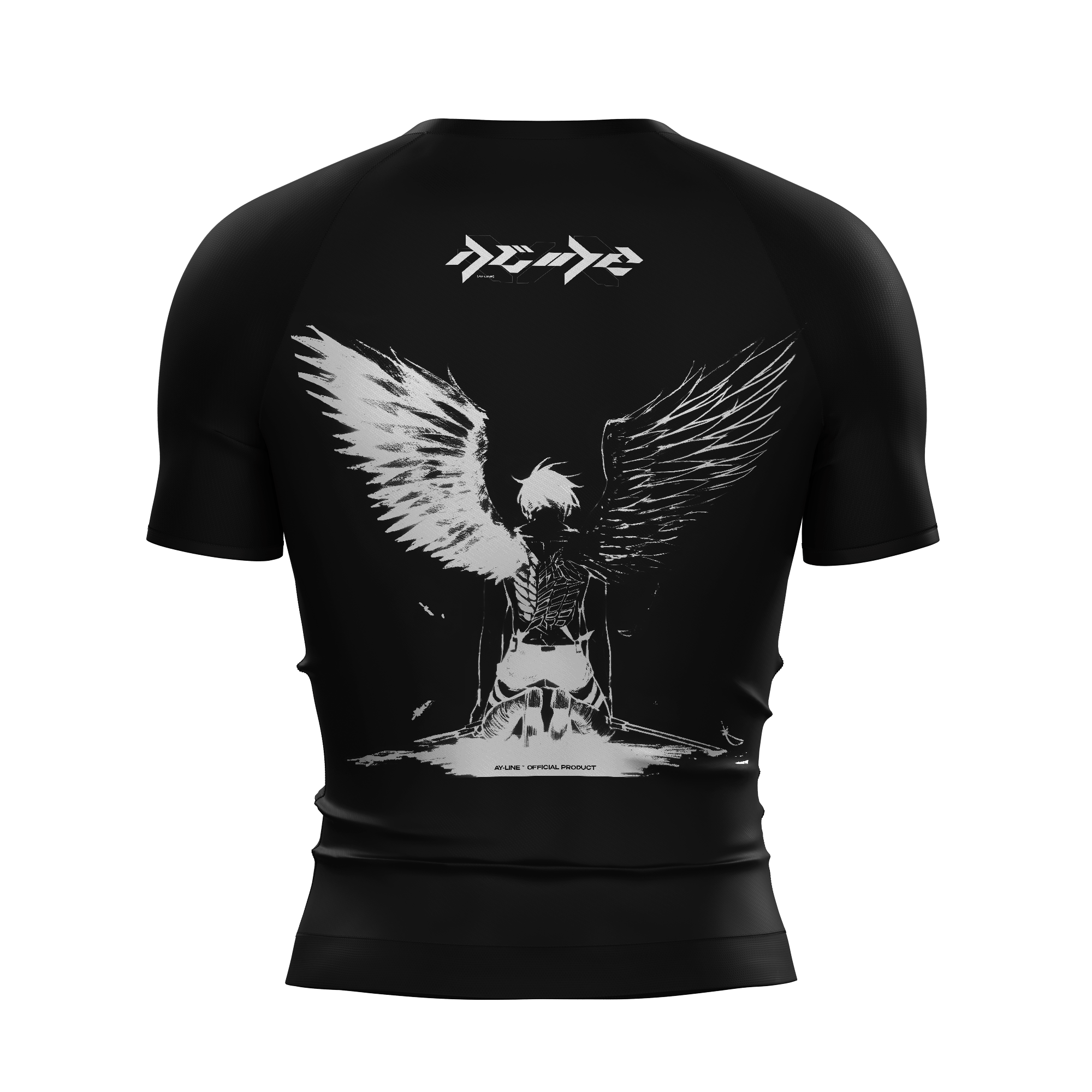 T-shirt de compression Wings of Destruction