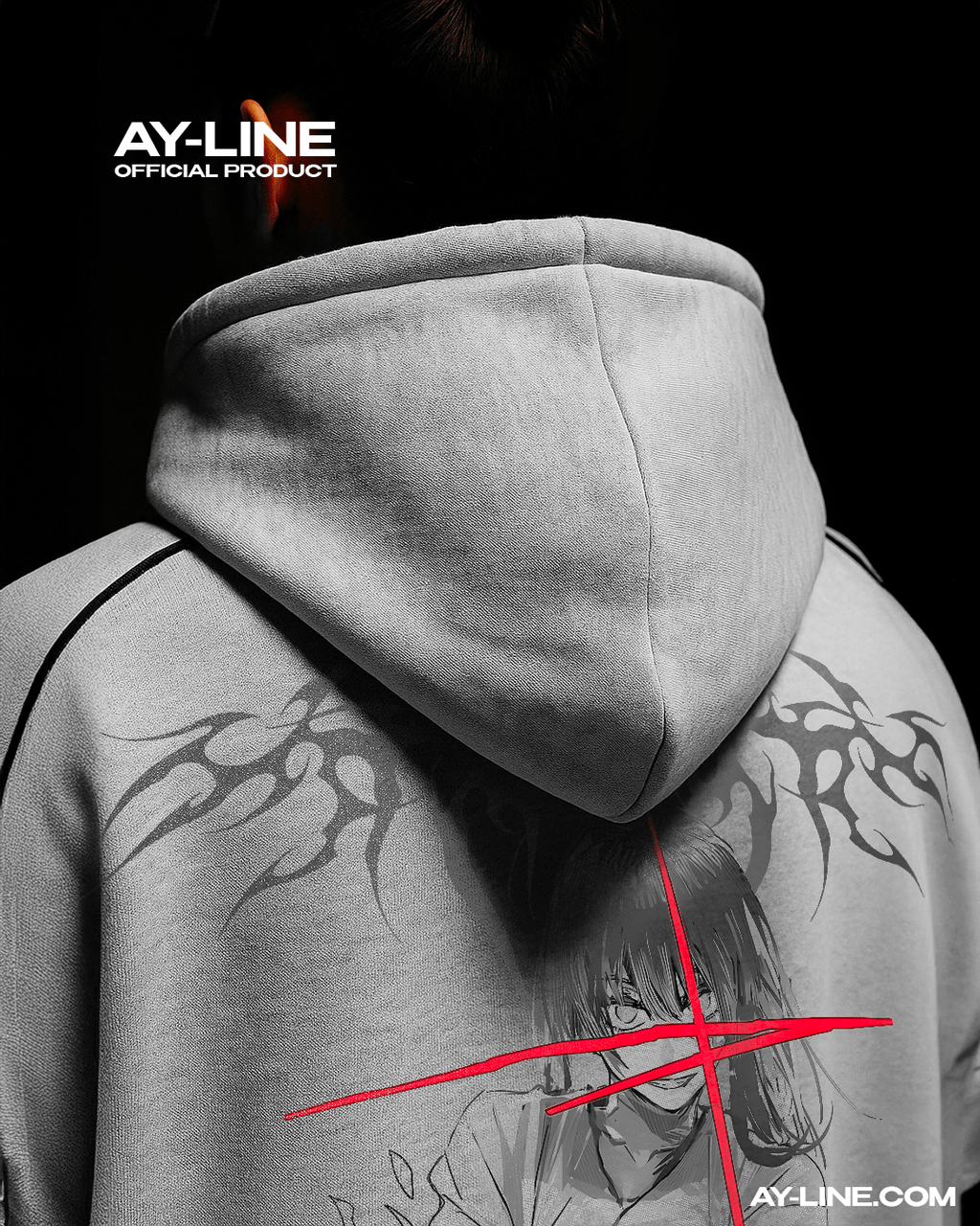 Hoodie Rayé Crossfire