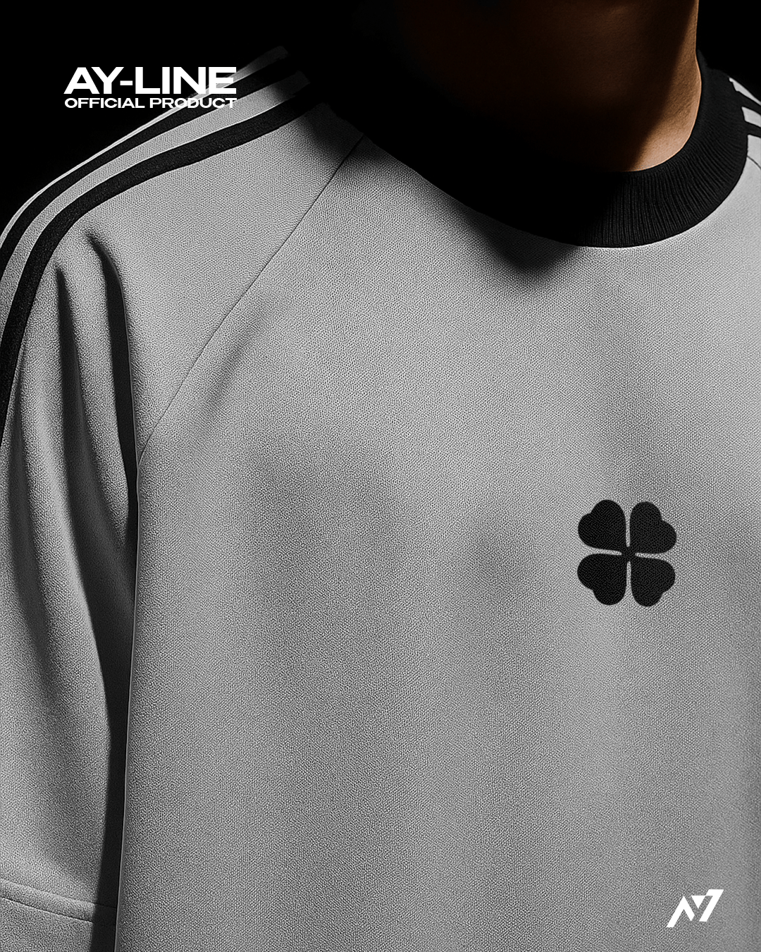 T-shirt Streetwear Crewneck Chosen One Blanc